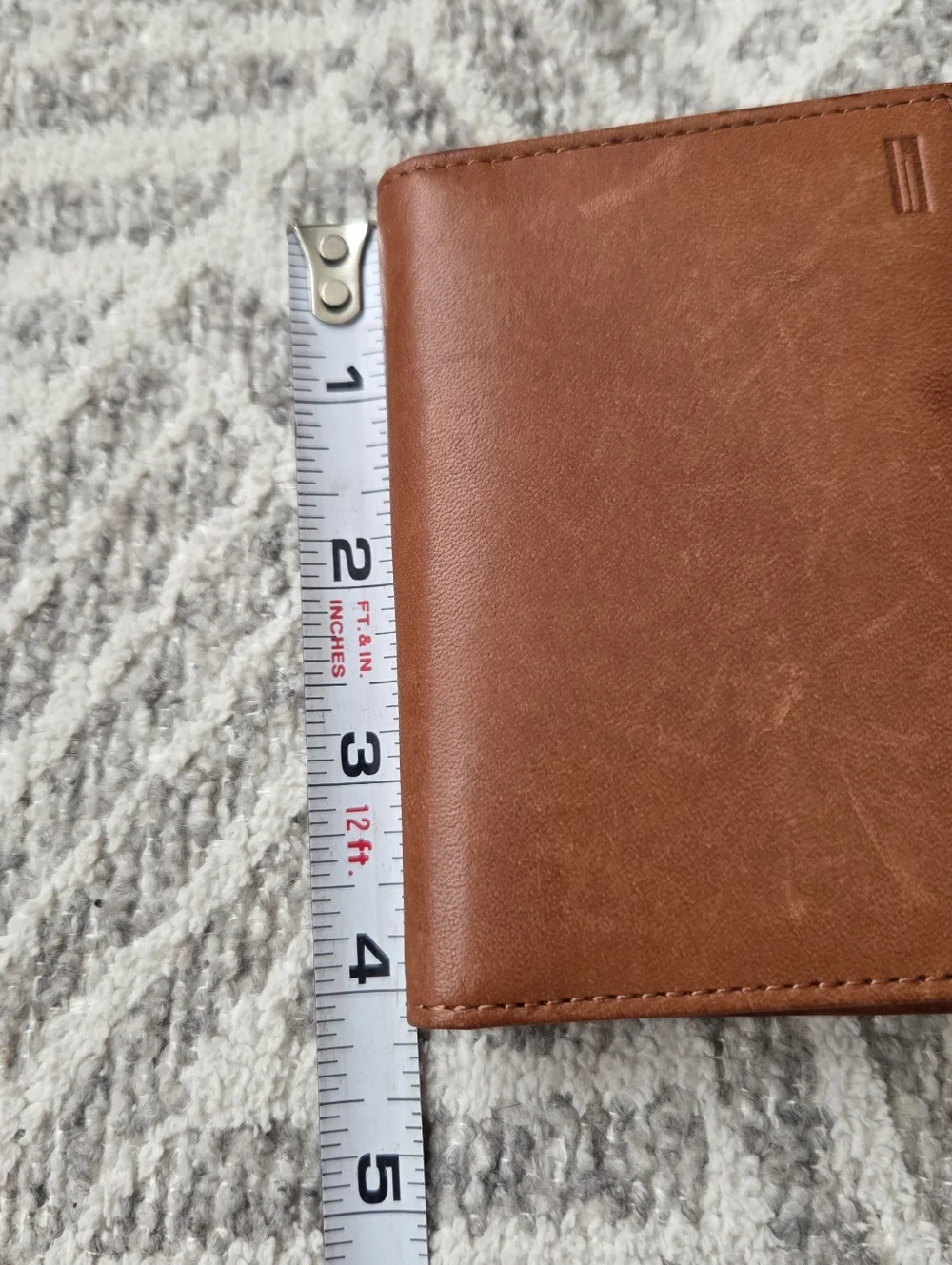 Hartmann Leather Wallet Slim Credit Card Holder Bifold Case Heritage Tan /Brown